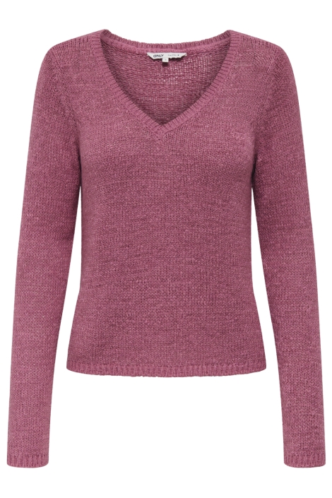 Only onlgeena l/s v-neck knt noos